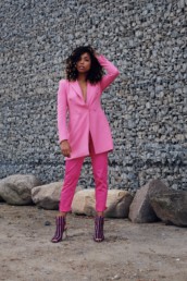 pink street style